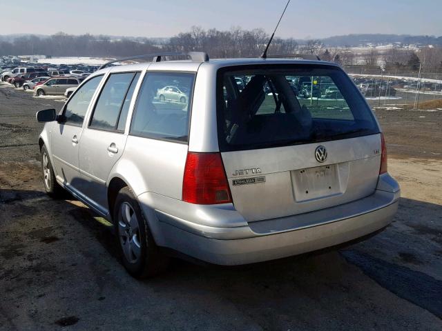 WVWSR61J25W053344 - 2005 VOLKSWAGEN JETTA GLS SILVER photo 3