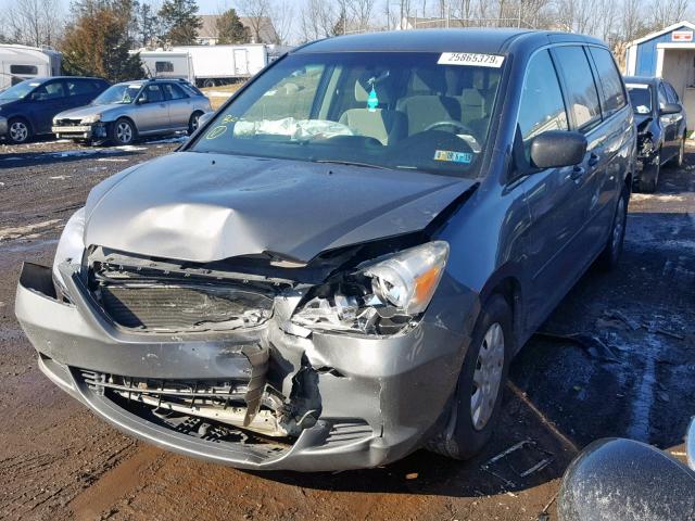 5FNRL38287B053191 - 2007 HONDA ODYSSEY LX GRAY photo 2