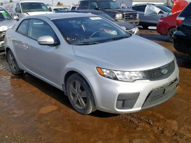 KNAFU6A24C5621716 - 2012 KIA FORTE EX SILVER photo 1