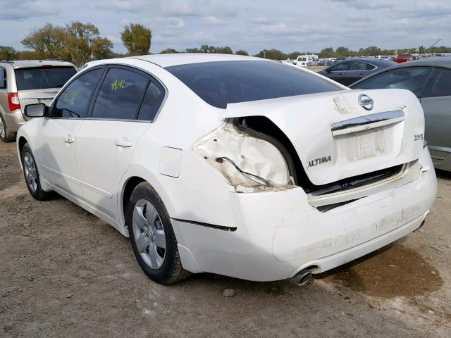 1N4AL21E78C251373 - 2008 NISSAN ALTIMA 2.5 WHITE photo 3