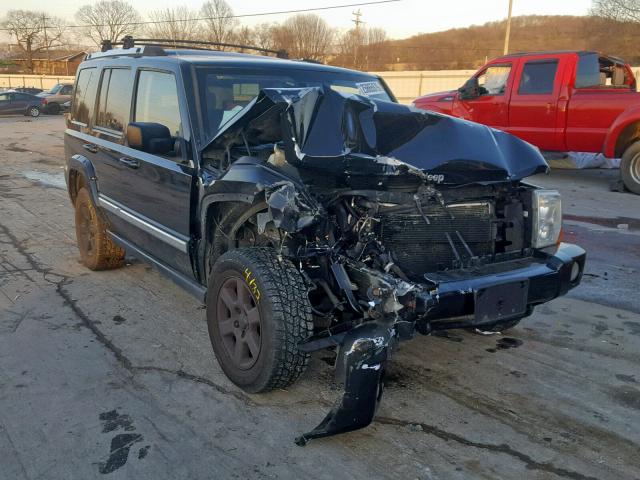 1J8HG582X8C182603 - 2008 JEEP COMMANDER BLACK photo 1