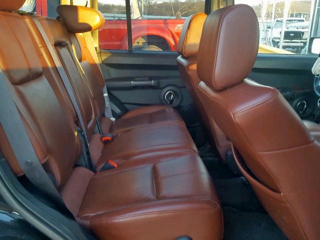 1J8HG582X8C182603 - 2008 JEEP COMMANDER BLACK photo 6