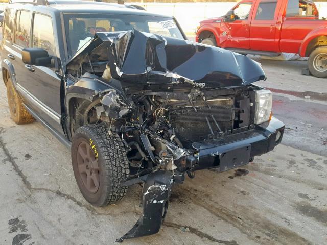 1J8HG582X8C182603 - 2008 JEEP COMMANDER BLACK photo 9