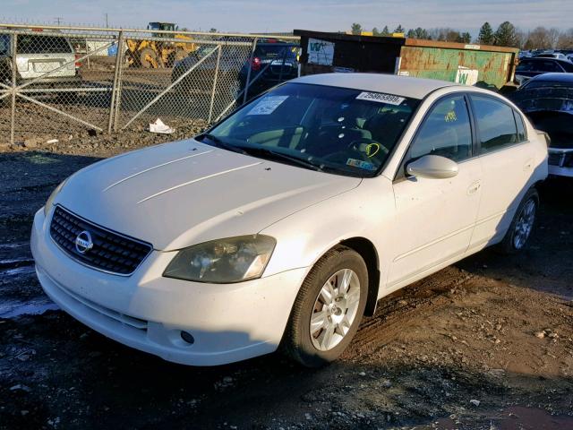 1N4AL11D85N923443 - 2005 NISSAN ALTIMA S WHITE photo 2