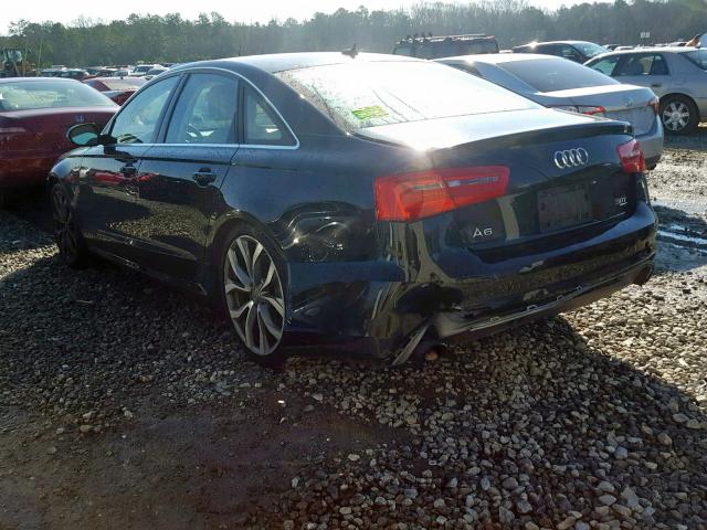 WAUHGAFC0EN093017 - 2014 AUDI A6 PRESTIG BLACK photo 3