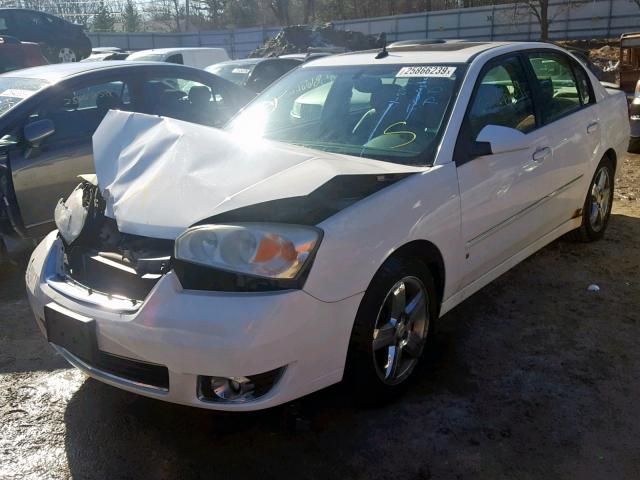 1G1ZU57N37F193450 - 2007 CHEVROLET MALIBU LTZ WHITE photo 2