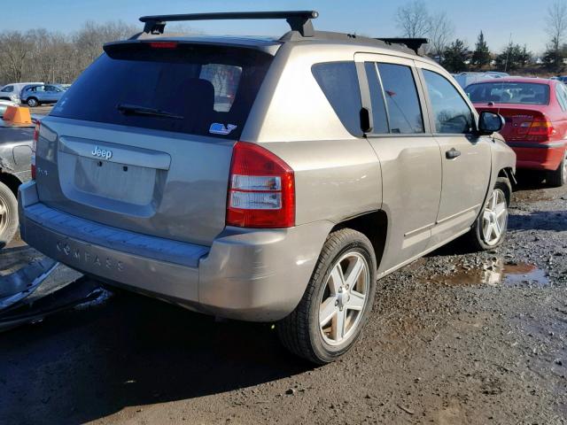 1J8FF47W68D534224 - 2008 JEEP COMPASS SP 棕色 照片 4