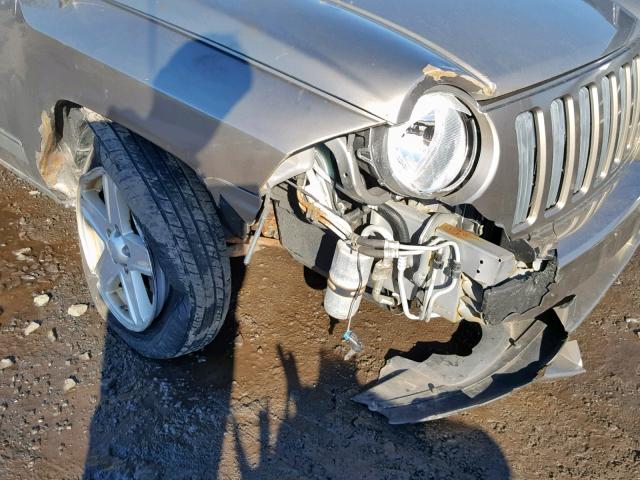 1J8FF47W68D534224 - 2008 JEEP COMPASS SP 棕色 照片 9