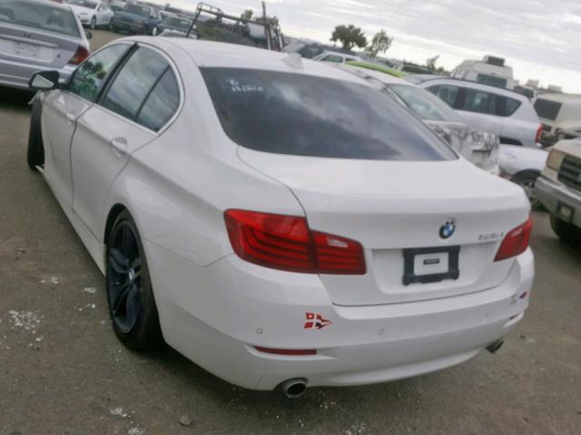 WBA5B1C5XFD921119 - 2015 BMW 535 I WHITE photo 3