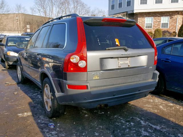 YV4CZ592X61232898 - 2006 VOLVO XC90 GRAY photo 3