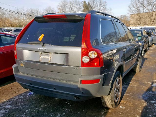 YV4CZ592X61232898 - 2006 VOLVO XC90 GRAY photo 4