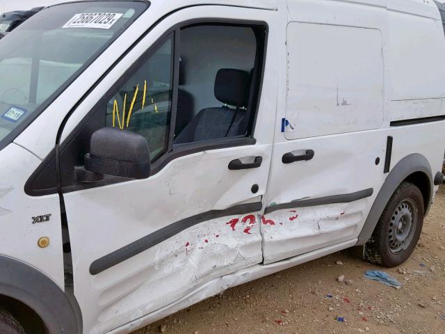 NM0LS7BN9CT102745 - 2012 FORD TRANSIT CO WHITE photo 9