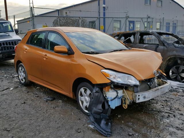 2T1KU40E19C051445 - 2009 TOYOTA COROLLA MA GOLD photo 1