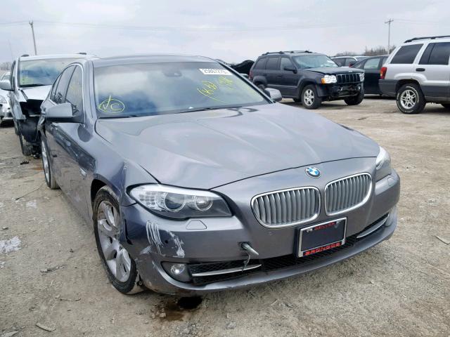 WBAFU9C57BC784847 - 2011 BMW 550 XI GRAY photo 1