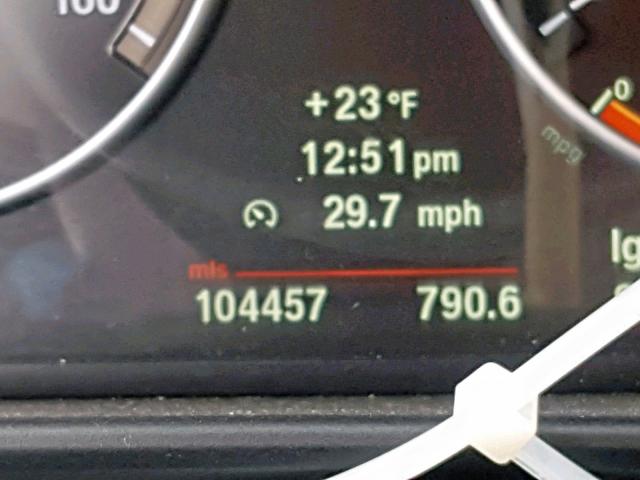 WBAFU9C57BC784847 - 2011 BMW 550 XI GRAY photo 8