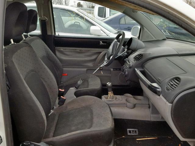 3VWCB21C51M452291 - 2001 VOLKSWAGEN NEW BEETLE Ağ foto 5