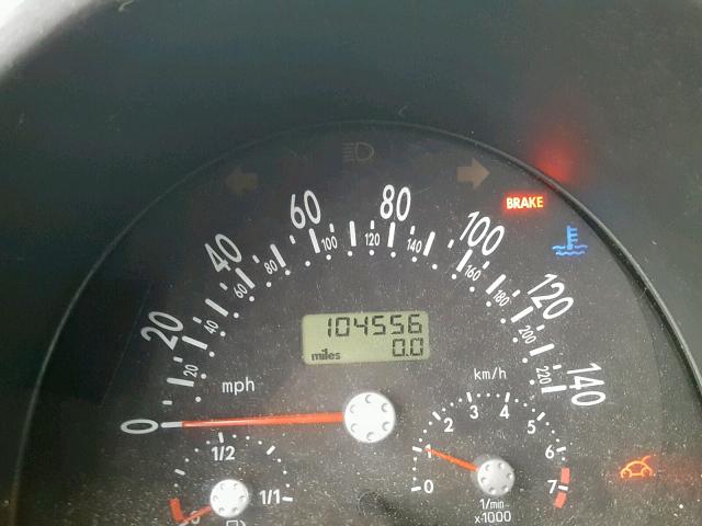 3VWCB21C51M452291 - 2001 VOLKSWAGEN NEW BEETLE Ağ foto 8