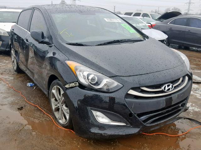 KMHD35LE9DU034266 - 2013 HYUNDAI ELANTRA GT BLACK photo 1