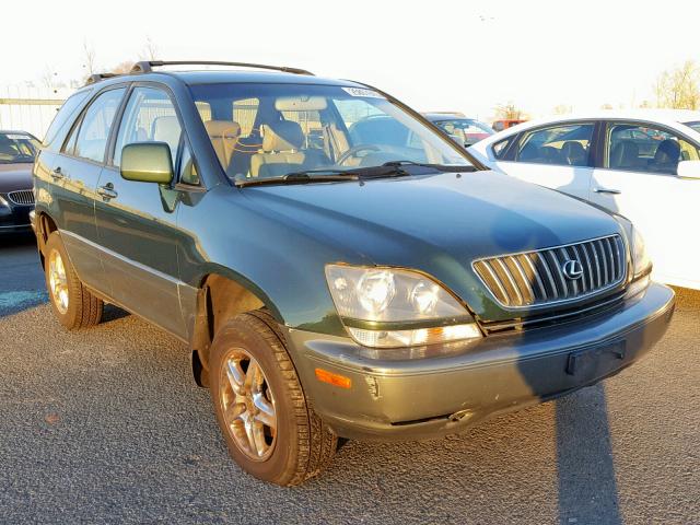 JT6HF10U1Y0105126 - 2000 LEXUS RX 300 GREEN photo 1