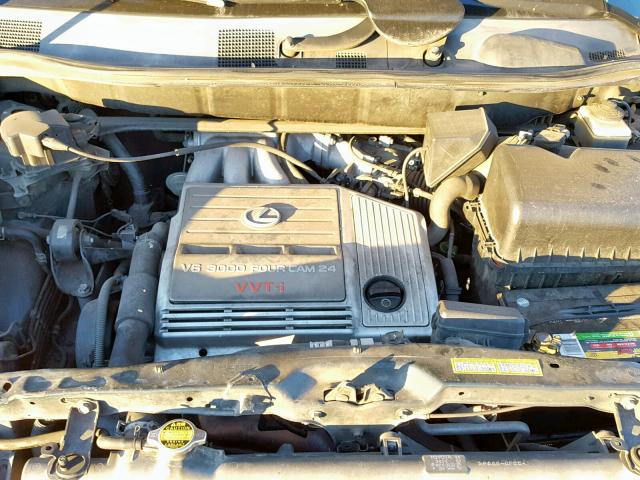 JT6HF10U1Y0105126 - 2000 LEXUS RX 300 GREEN photo 7