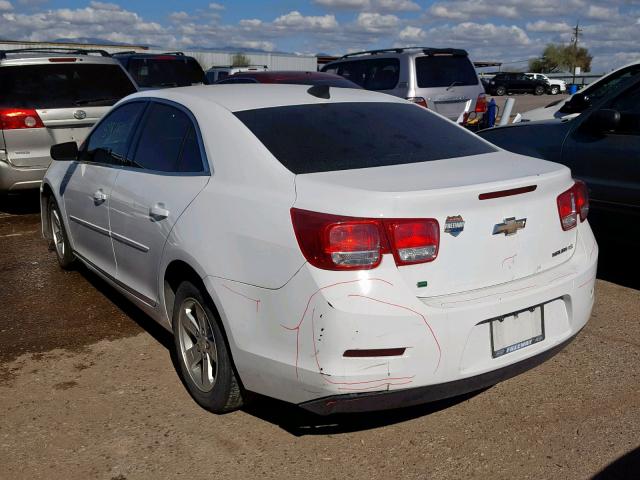 1G11B5SL6FF230840 - 2015 CHEVROLET MALIBU LS WHITE photo 3