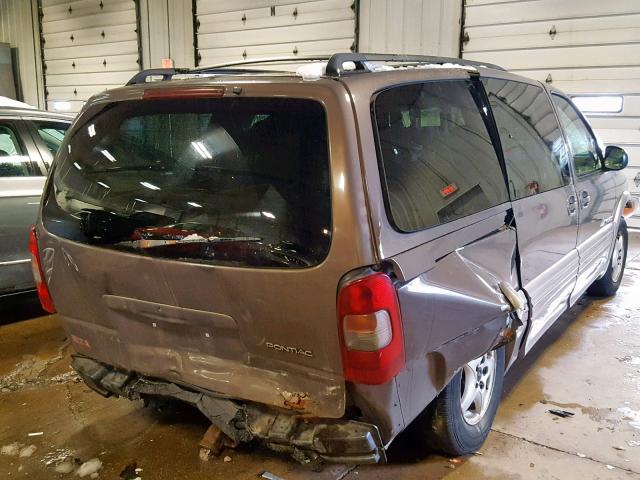 1GMDX03E71D206555 - 2001 PONTIAC MONTANA GRAY photo 4