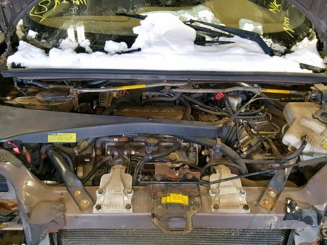 1GMDX03E71D206555 - 2001 PONTIAC MONTANA GRAY photo 7