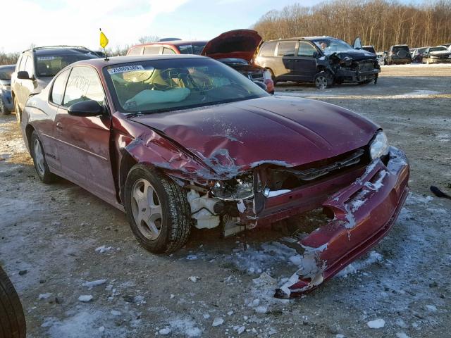 2G1WX12K839291005 - 2003 CHEVROLET MONTE CARL 红色 照片 1