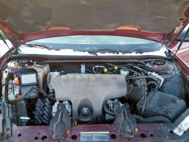 2G1WX12K839291005 - 2003 CHEVROLET MONTE CARL 红色 照片 7