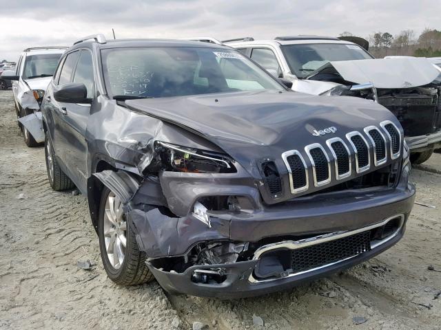 1C4PJLDS8FW732827 - 2015 JEEP CHEROKEE L GRAY photo 1