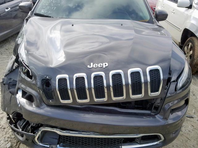 1C4PJLDS8FW732827 - 2015 JEEP CHEROKEE L GRAY photo 7