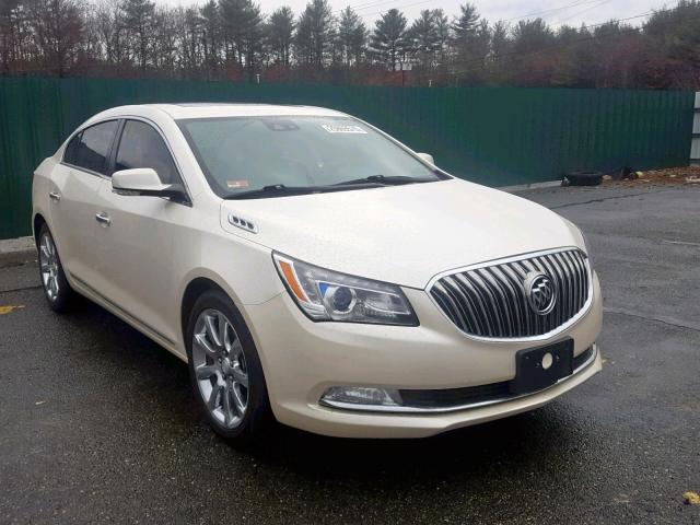 1G4GD5G35EF141047 - 2014 BUICK LACROSSE P WHITE photo 1