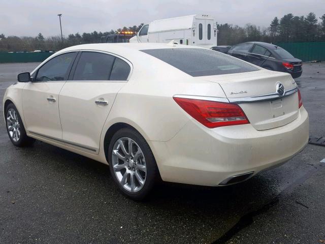 1G4GD5G35EF141047 - 2014 BUICK LACROSSE P WHITE photo 3