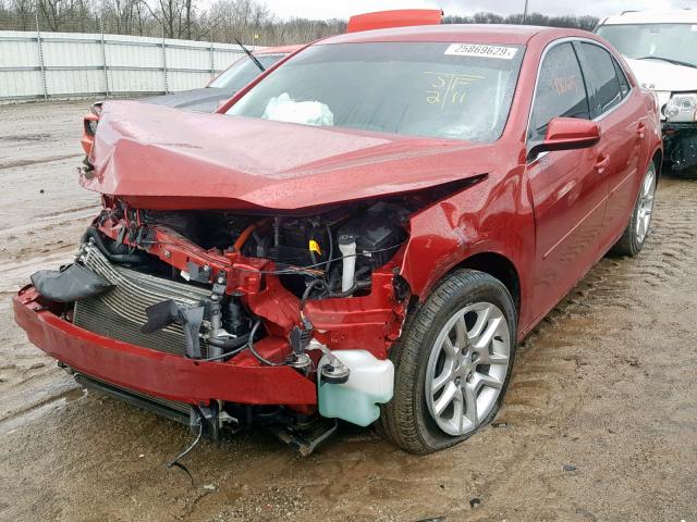1G11D5SR9DF217494 - 2013 CHEVROLET MALIBU 1LT 红色 照片 2