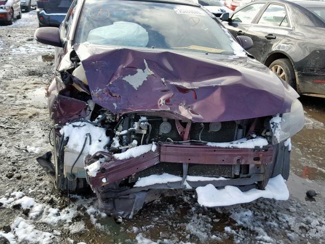 JTKDE177250002781 - 2005 TOYOTA SCION TC მუქწითელი ფოტო 9