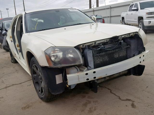 2D8FV48T95H598885 - 2005 DODGE MAGNUM SE CREAM photo 1