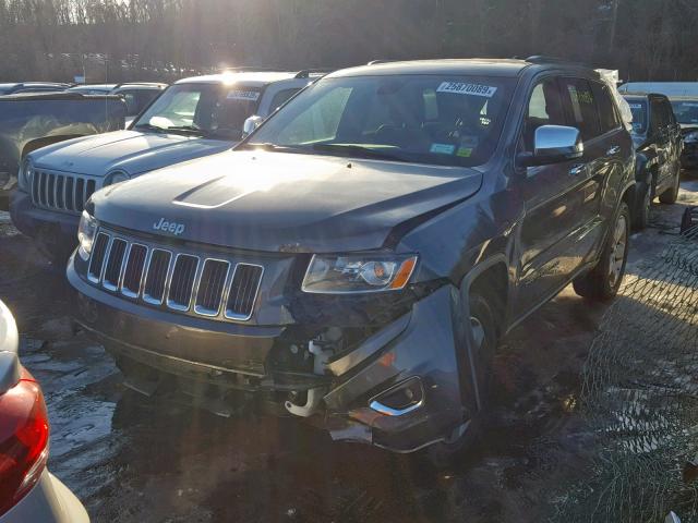 1C4RJFBG6GC303309 - 2016 JEEP GRAND CHER GRAY photo 2