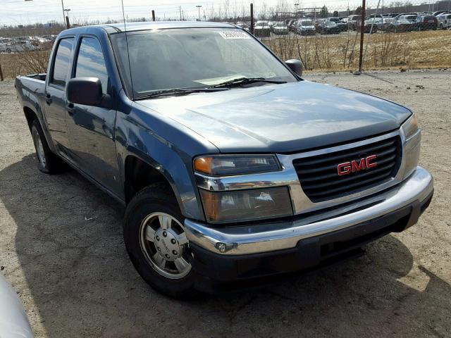 1GTCS13E178155639 - 2007 GMC CANYON TURQUOISE photo 1