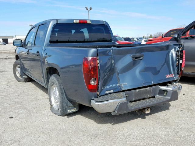 1GTCS13E178155639 - 2007 GMC CANYON TURQUOISE photo 3