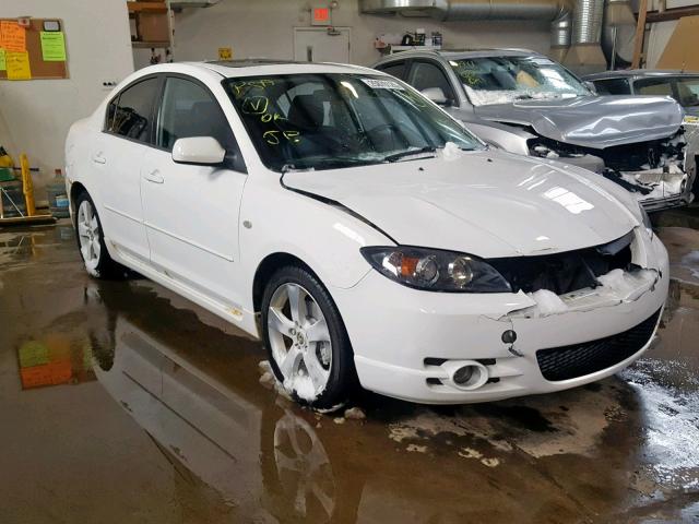 JM1BK123051281296 - 2005 MAZDA 3 S WHITE photo 1