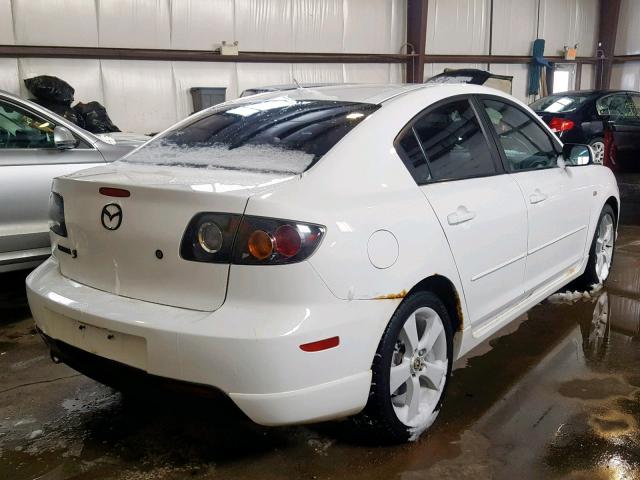 JM1BK123051281296 - 2005 MAZDA 3 S WHITE photo 4