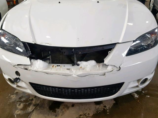 JM1BK123051281296 - 2005 MAZDA 3 S WHITE photo 9