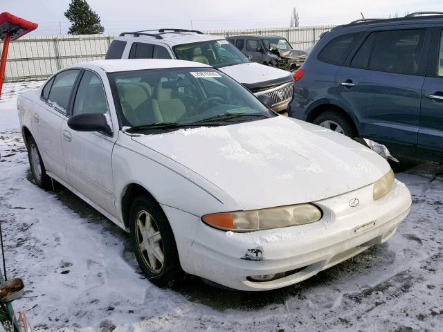 1G3NL52E94C129605 - 2004 OLDSMOBILE ALERO GL WHITE photo 1