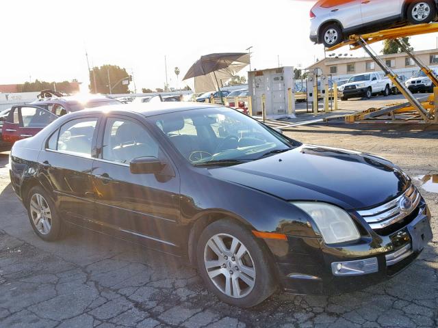 3FAHP08137R107328 - 2007 FORD FUSION SEL BLACK photo 1