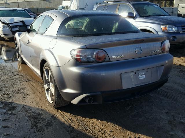 JM1FE17N650159034 - 2005 MAZDA RX8 GRAY photo 3