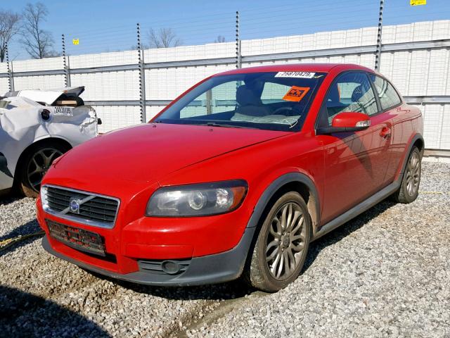 YV1MK672482050545 - 2008 VOLVO C30 T5 RED photo 2