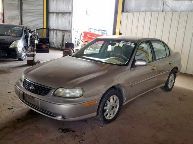 1G1NE52M0X6185431 - 1999 CHEVROLET MALIBU LS BEIGE photo 2