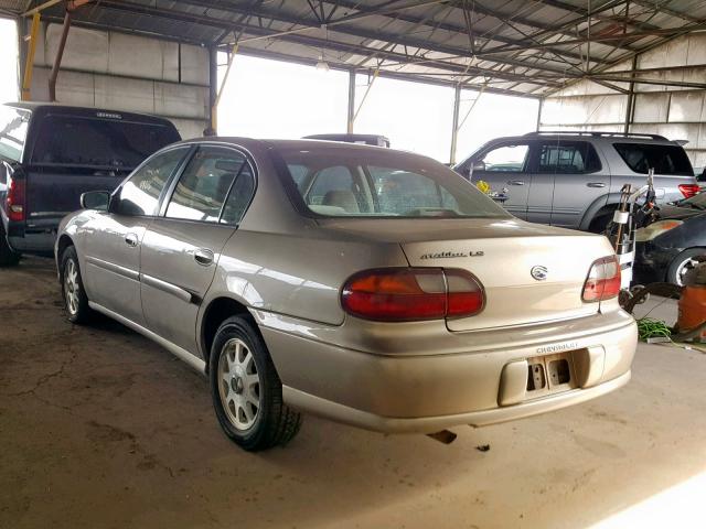 1G1NE52M0X6185431 - 1999 CHEVROLET MALIBU LS BEIGE photo 3