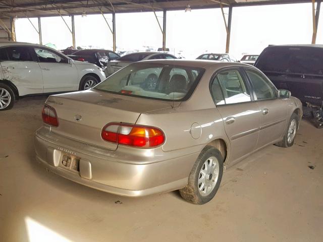 1G1NE52M0X6185431 - 1999 CHEVROLET MALIBU LS BEIGE photo 4