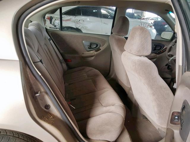 1G1NE52M0X6185431 - 1999 CHEVROLET MALIBU LS BEIGE photo 6
